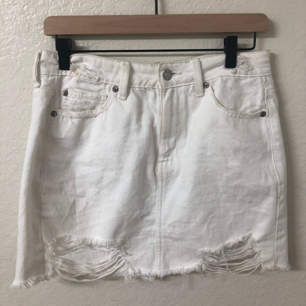 Denim skirt
